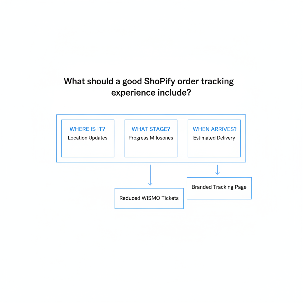 ¿Qué debería incluir una buena experiencia de seguimiento de pedidos en Shopify?