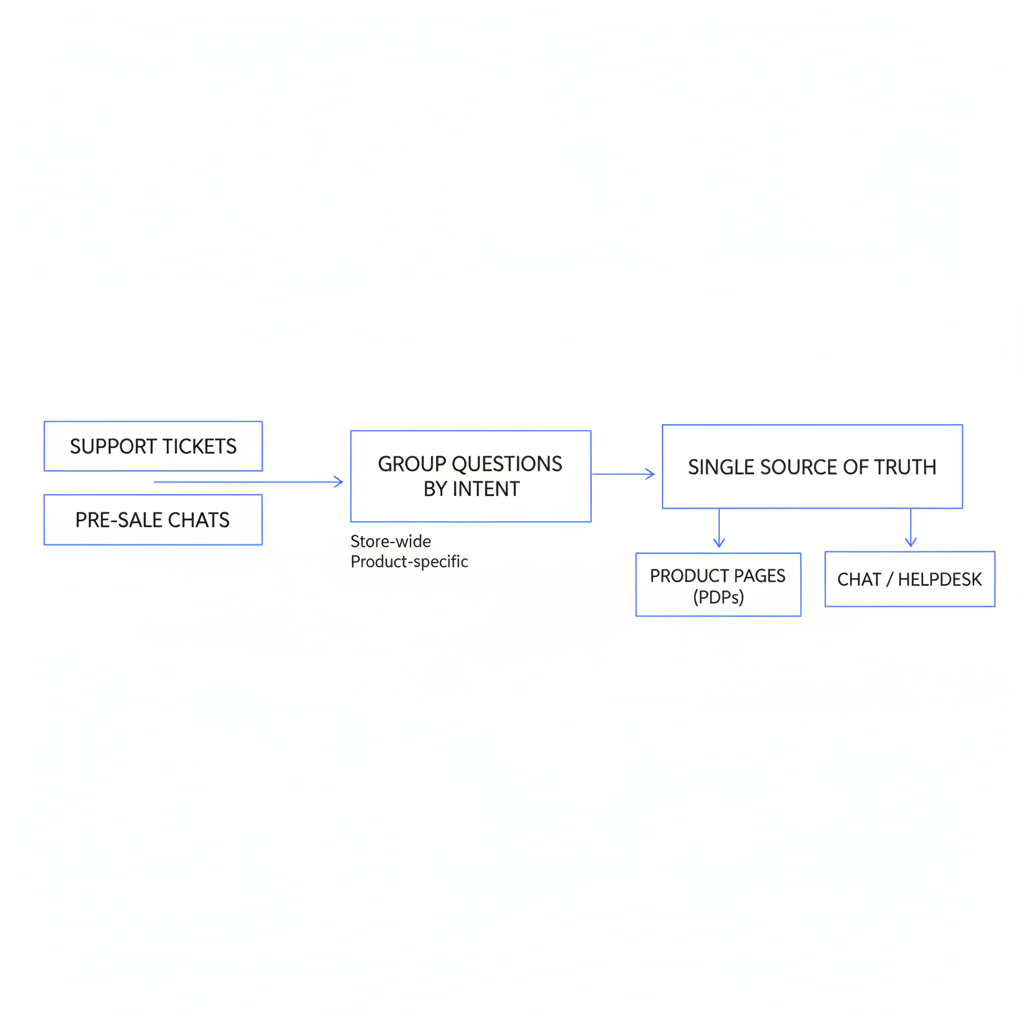 How do I build a better FAQ-to-chat workflow?