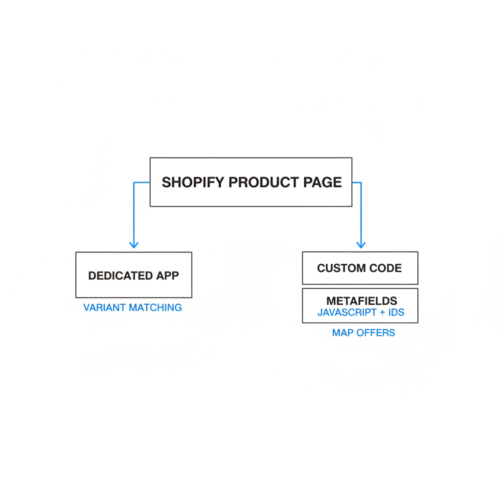Wie richte ich Upsell pro Variante auf Shopify ein?