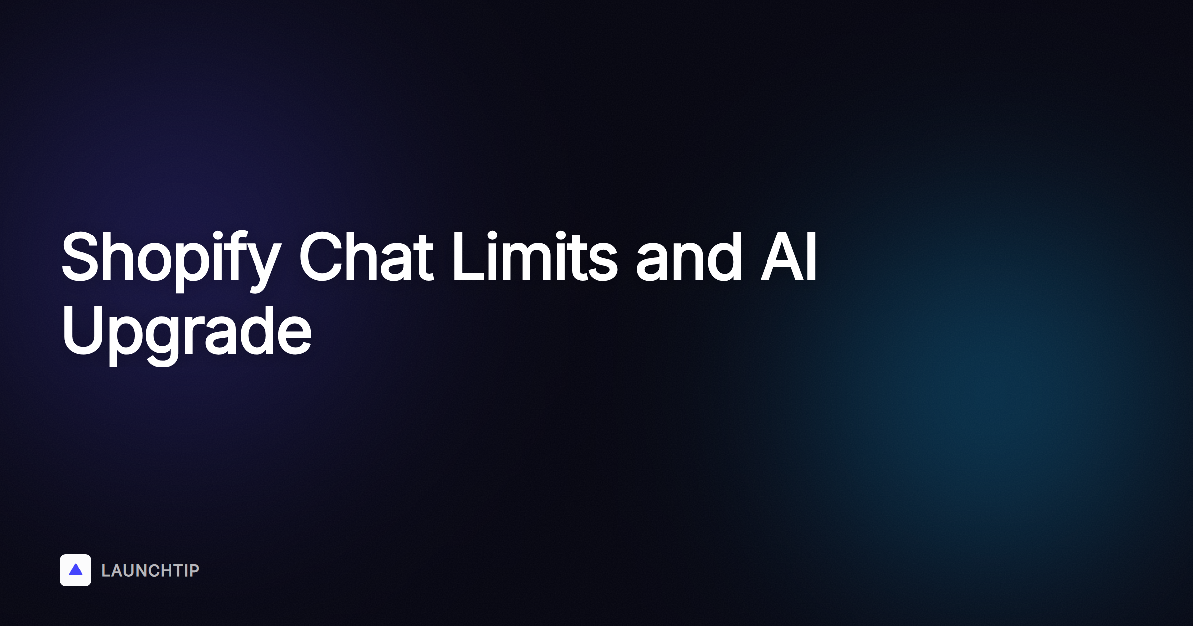 Chat de boutique en ligne Shopify : limites et mise a niveau IA (2026)