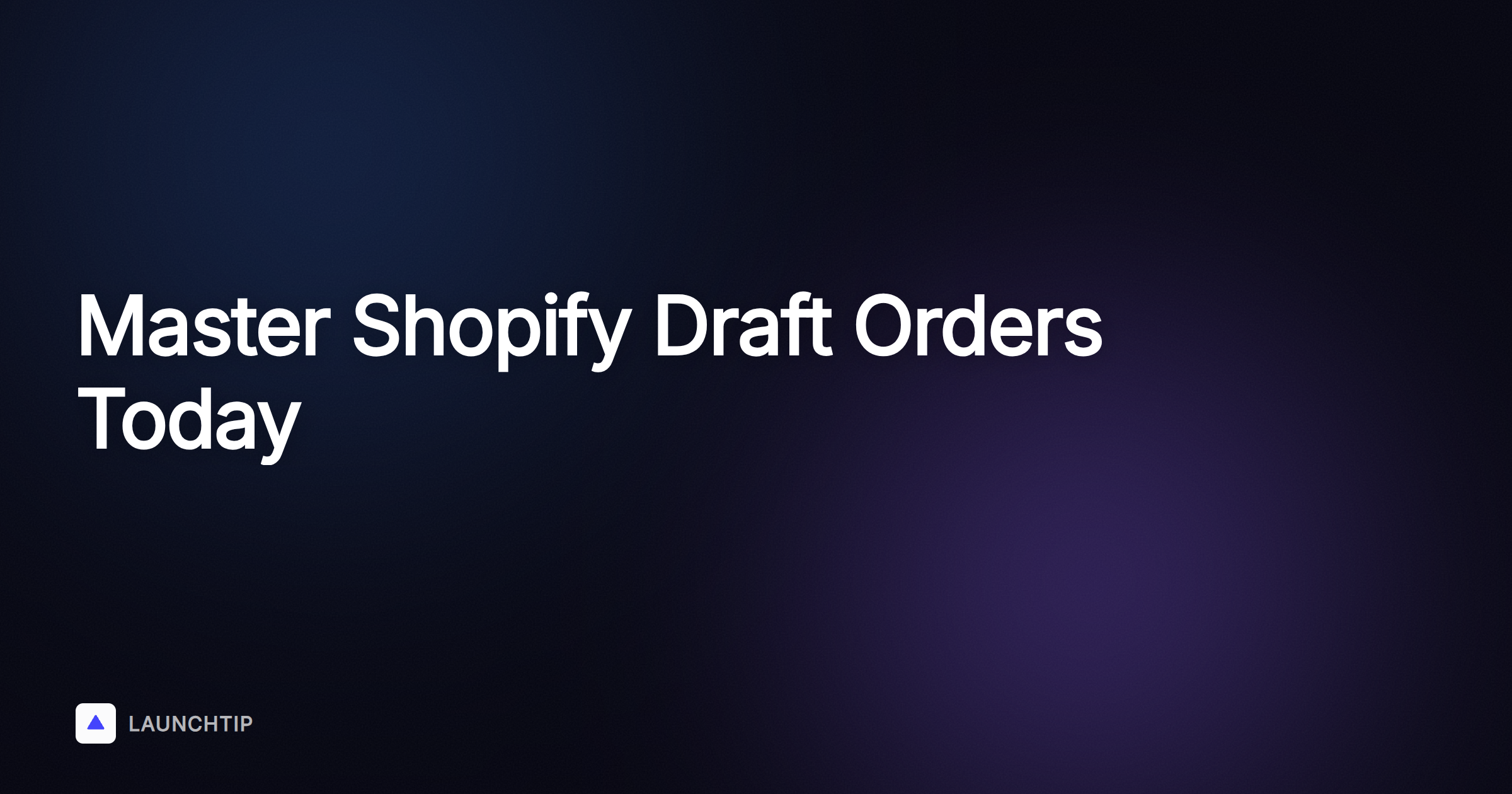 Gestione degli ordini bozza Shopify nel 2026: non perdere mai più un pagamento wholesale o una spedizione