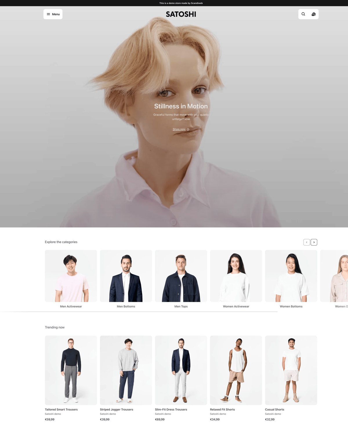 Satoshi Shopify Theme