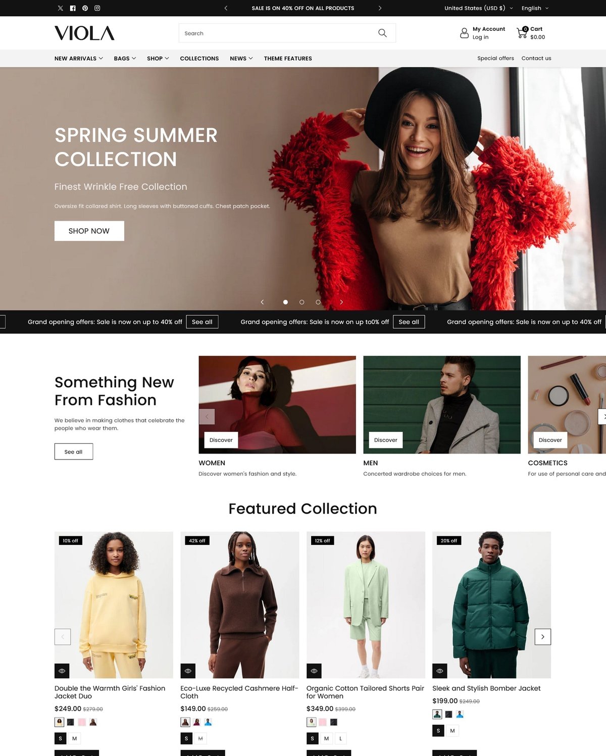 Viola Shopify Theme