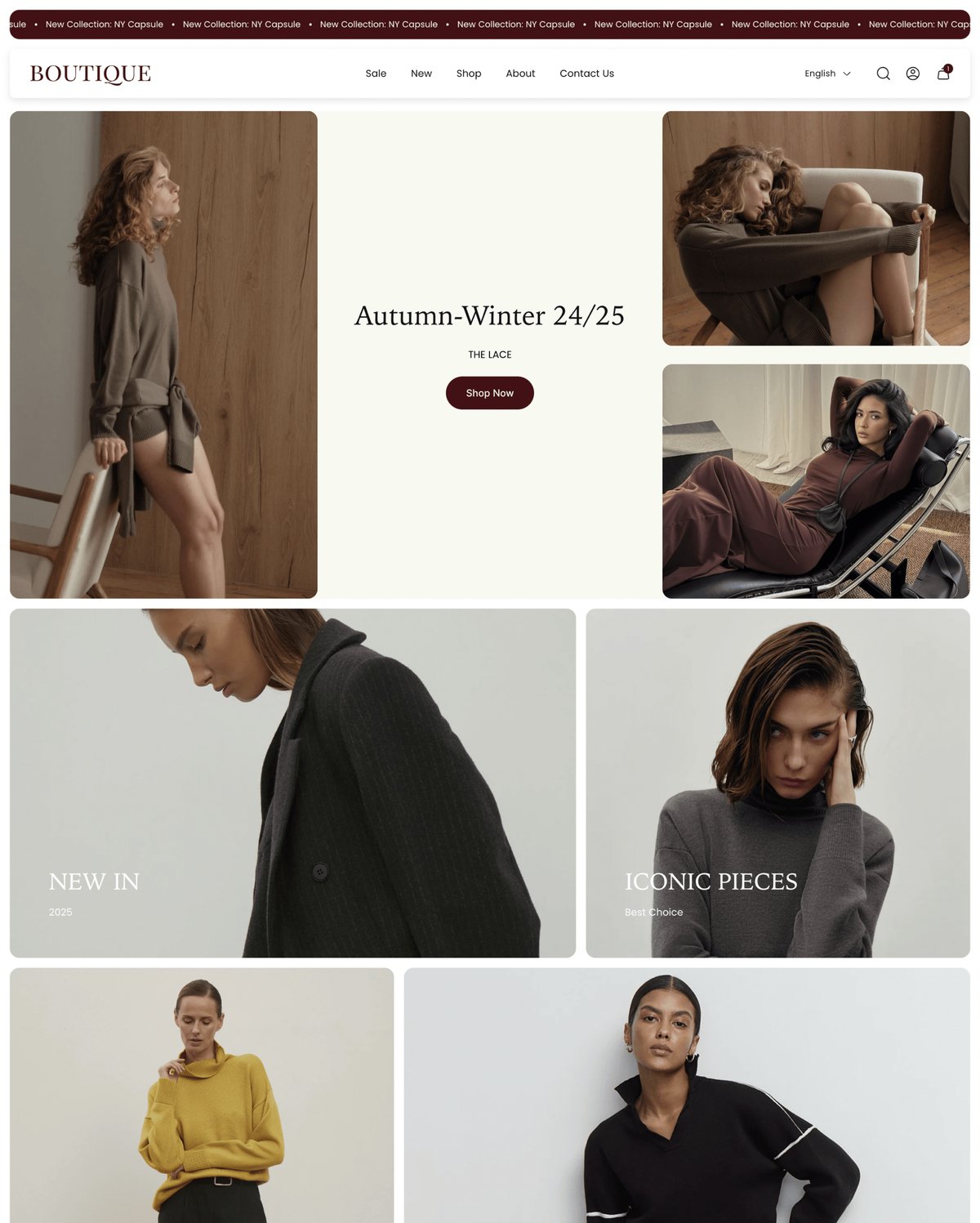 Boutique Shopify Theme
