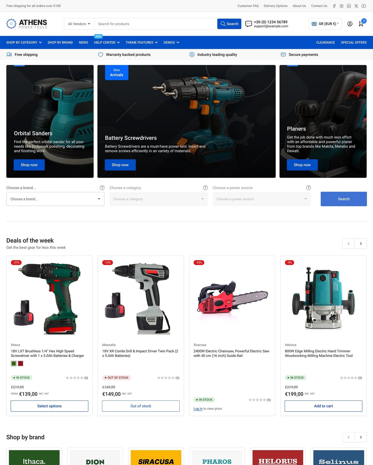 Athens Shopify Theme