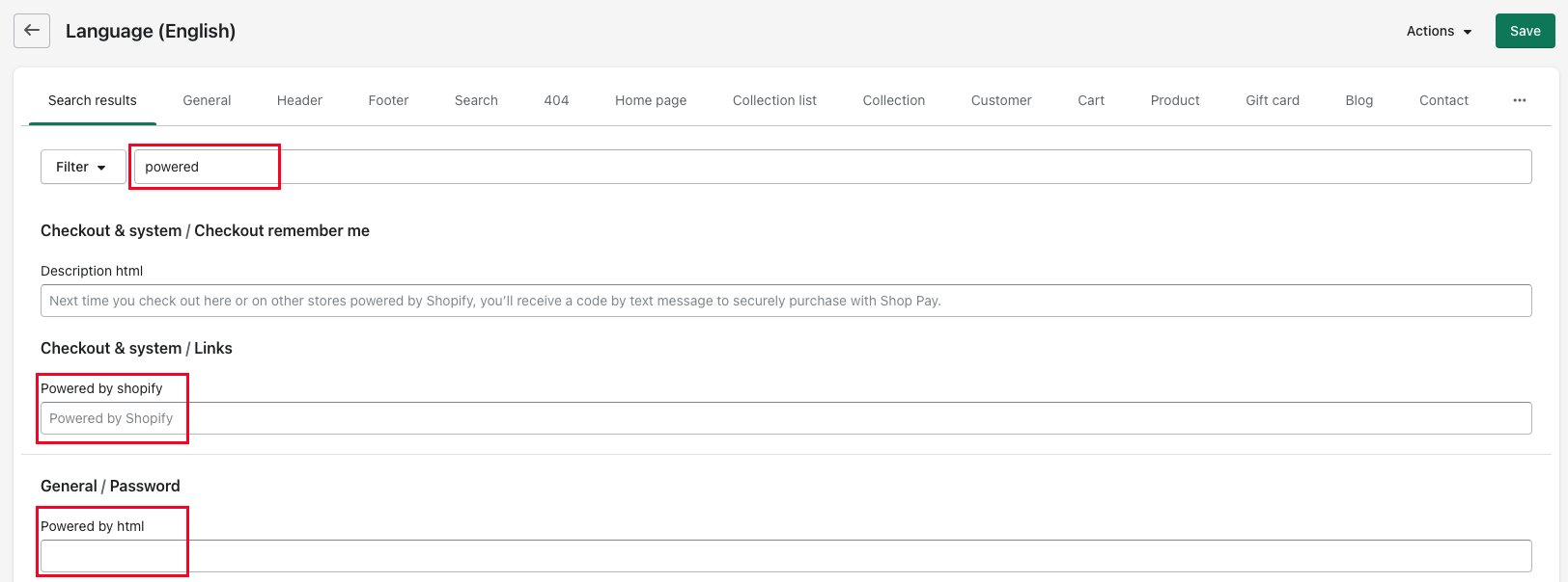 Powered by Shopify