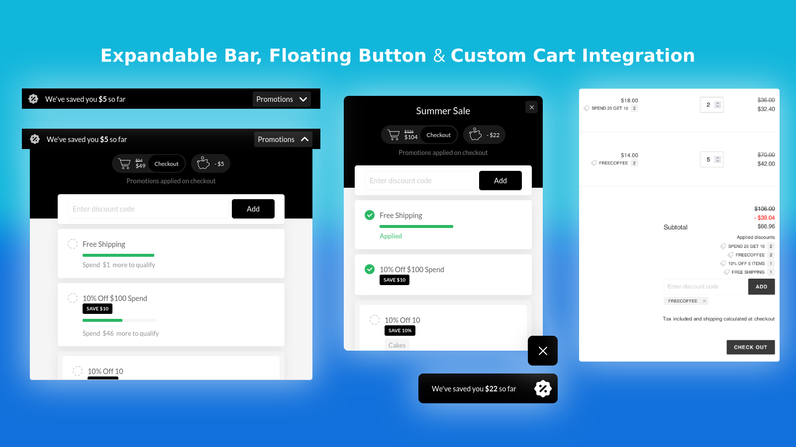 stackable discounts