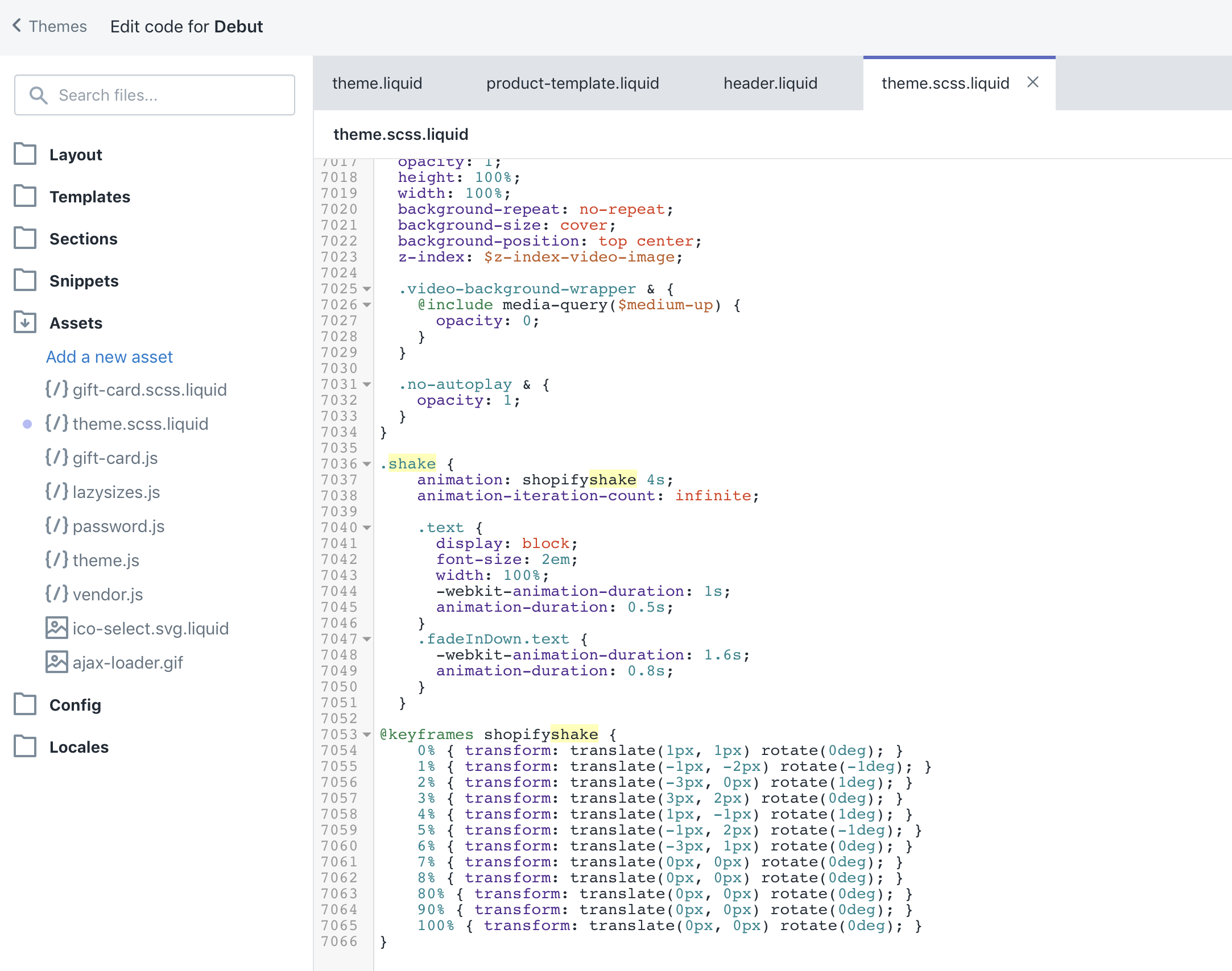 Adding CSS to a Shopify theme stylesheet