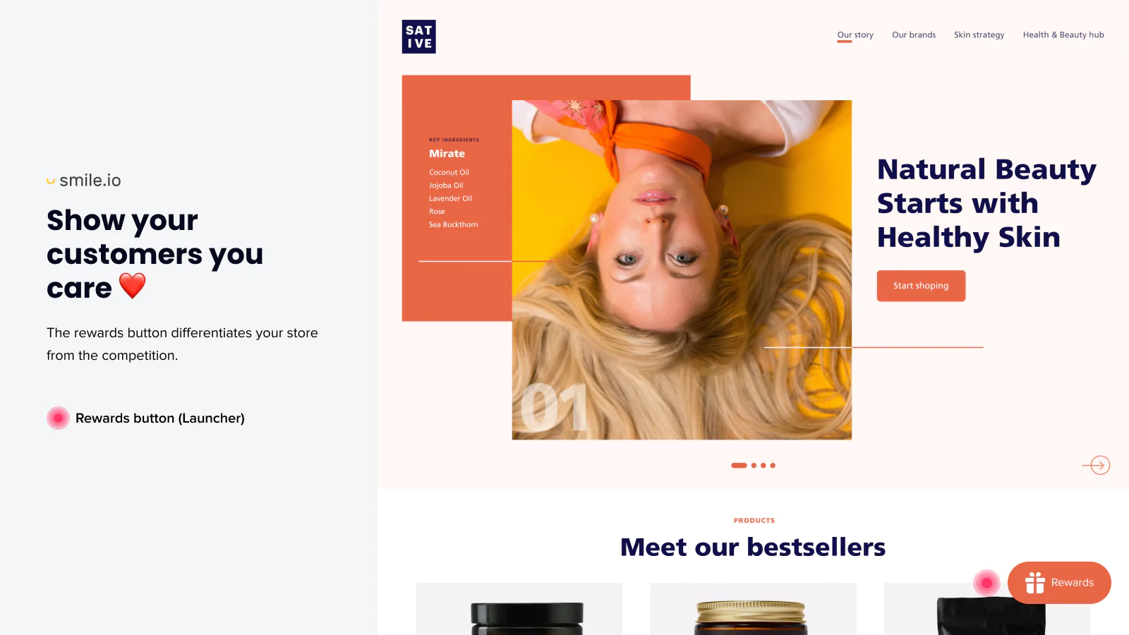 Smile new Shopify stores
