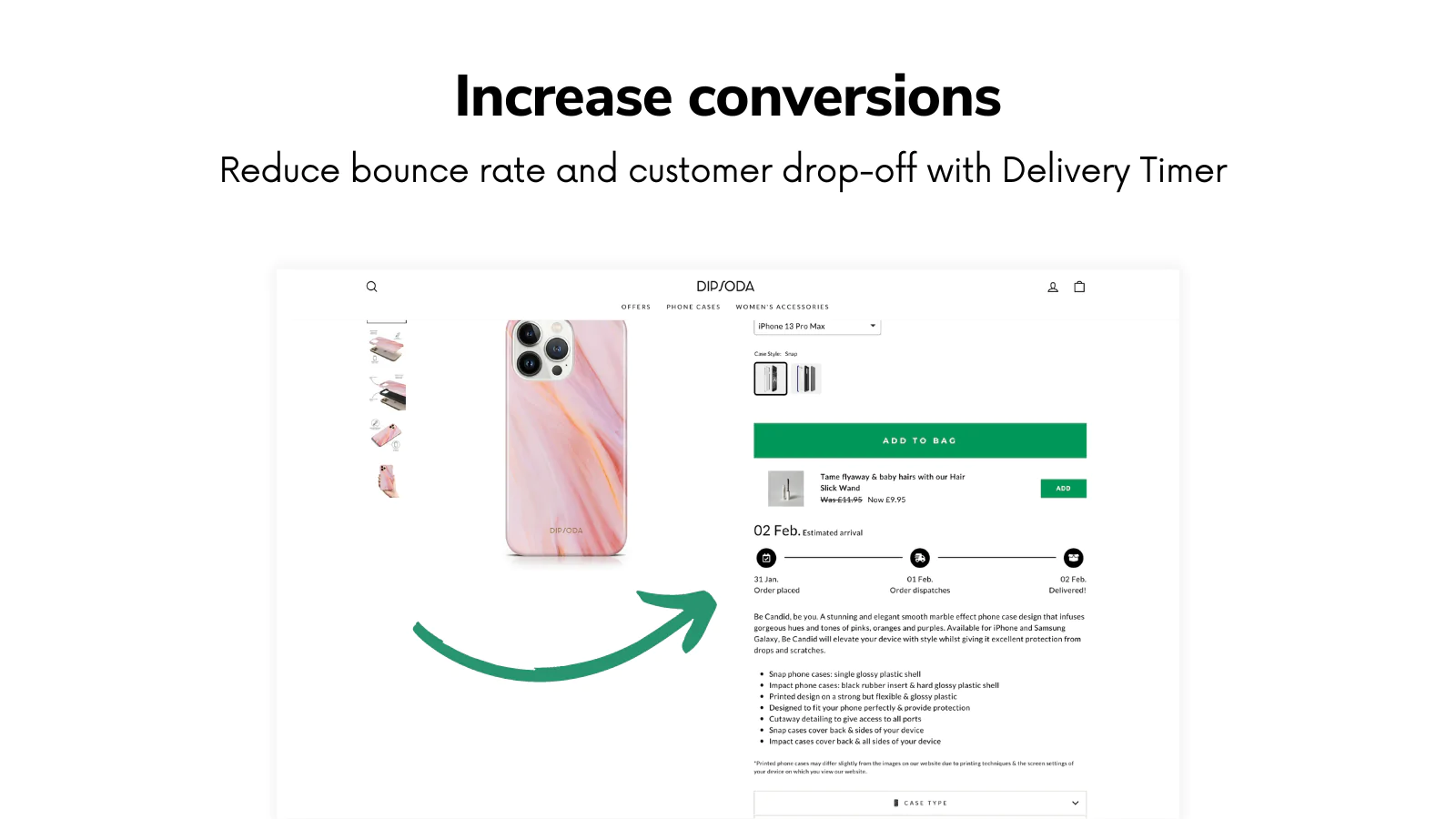 Application Delivery Timer