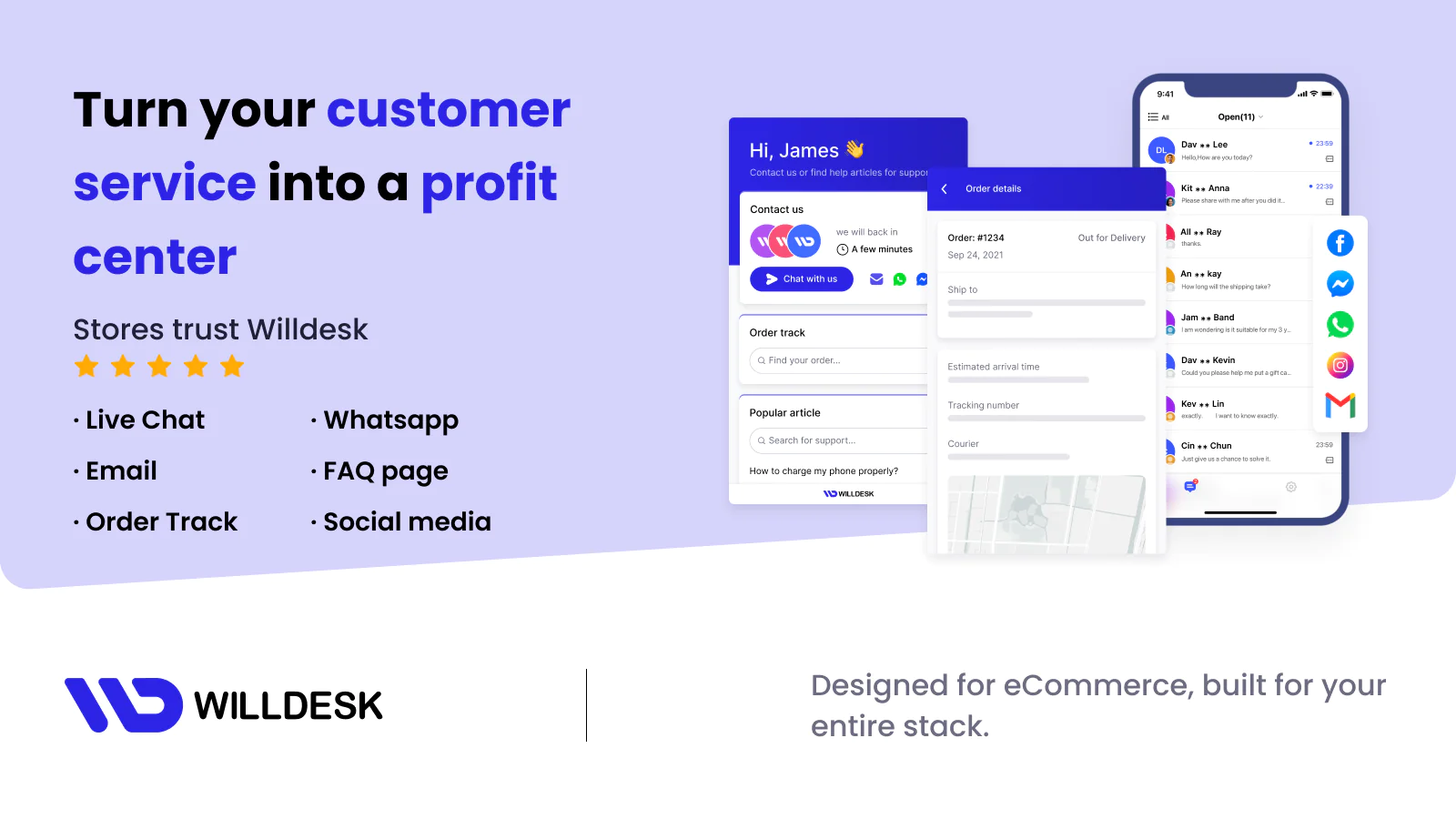willdesk customer service app