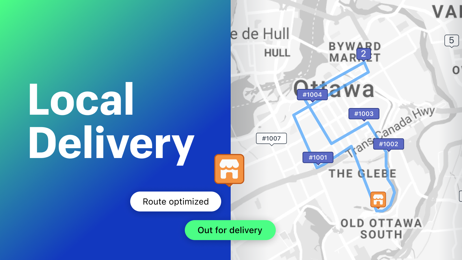 local delivery