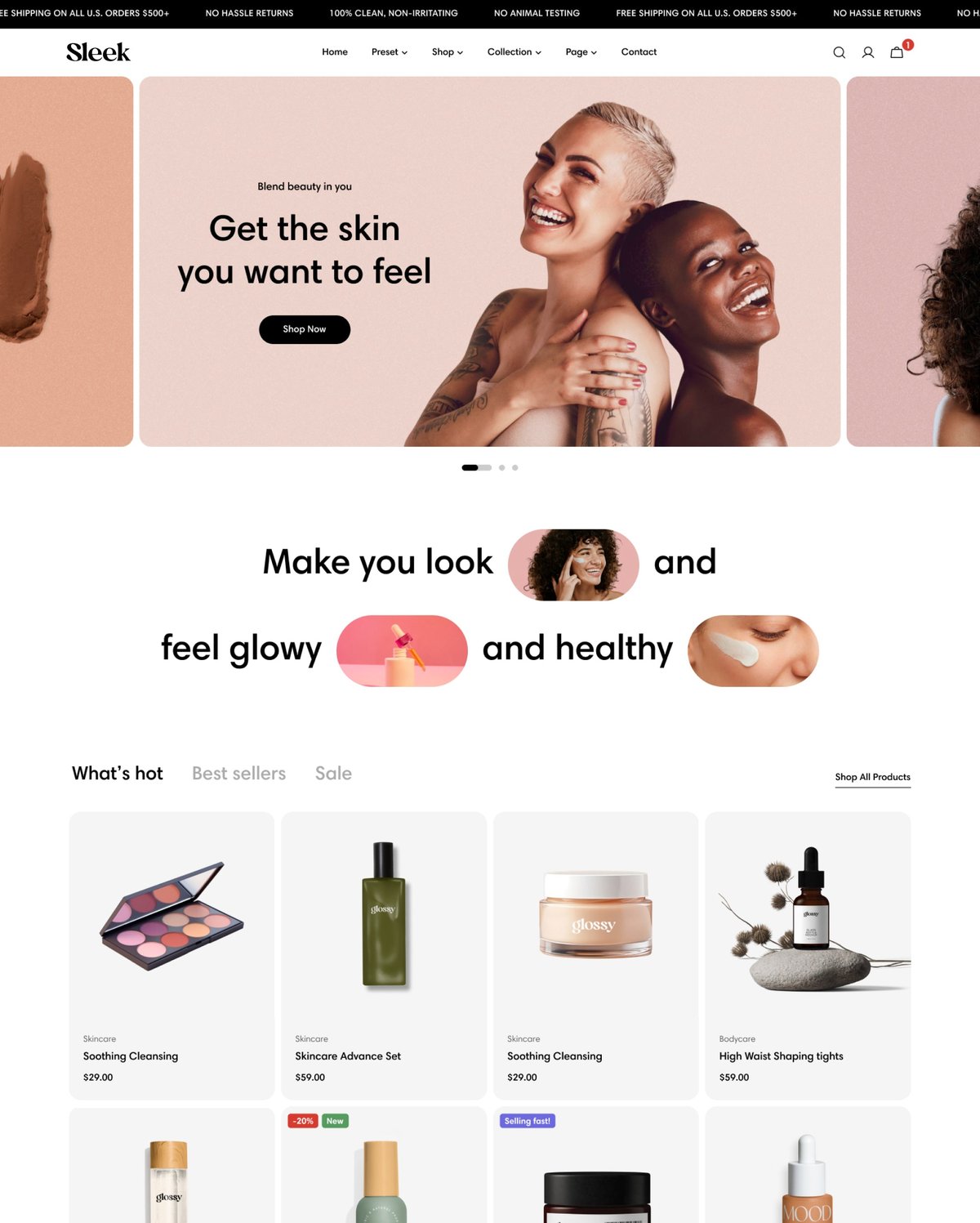 Sleek Shopify Theme
