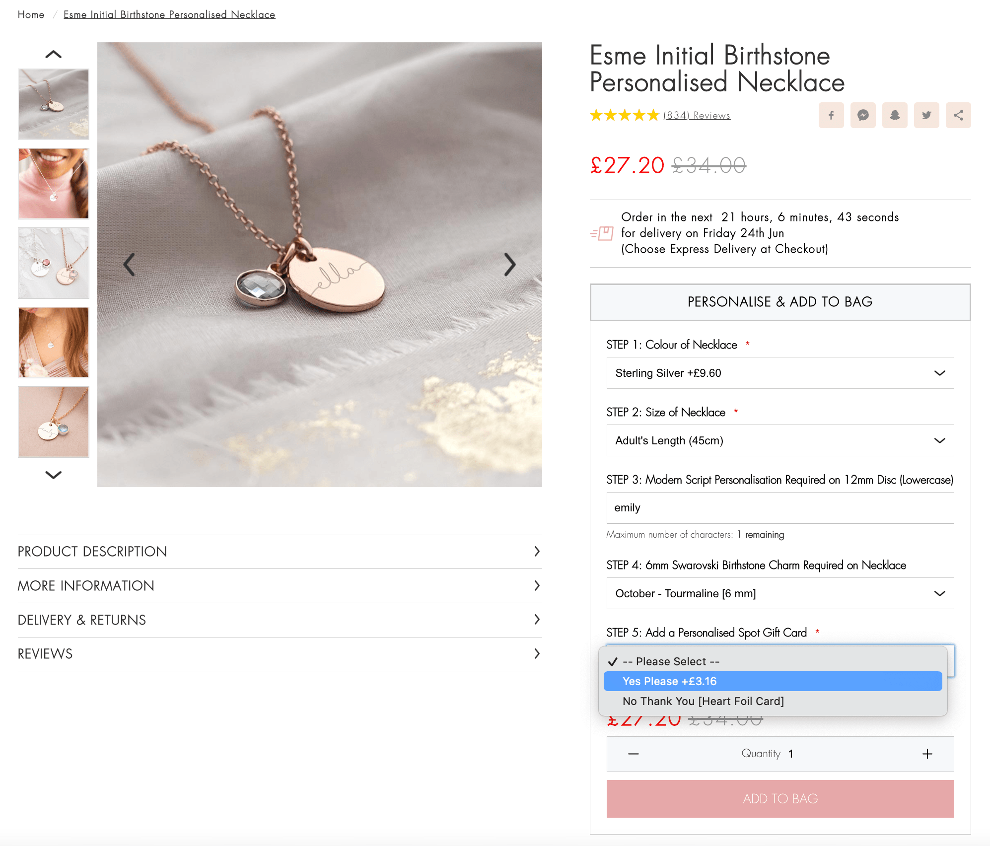 upsell jewelry