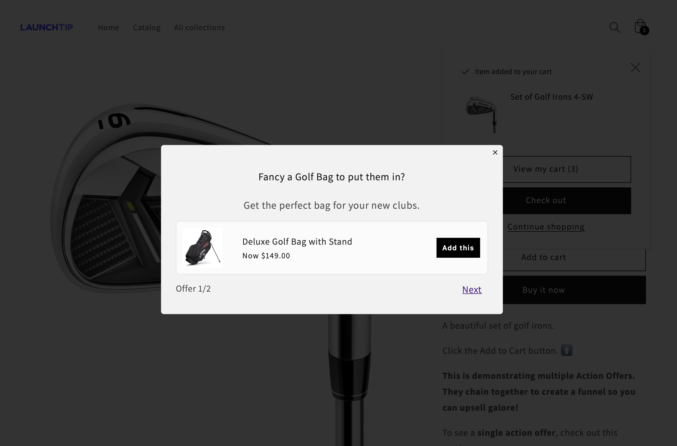 product based funnels Shopify 