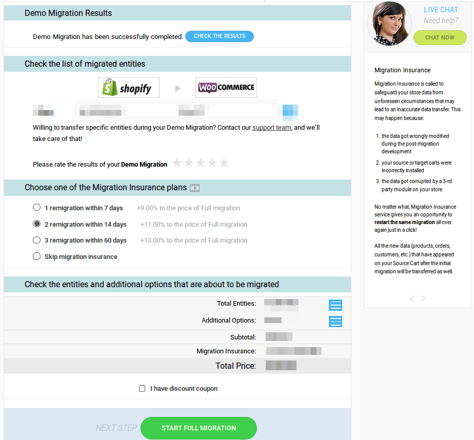 Cart2Cart migration tool