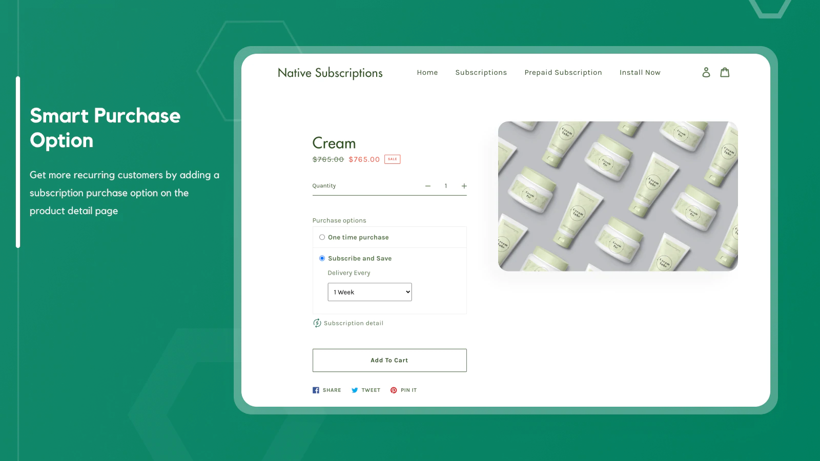 native subscription app