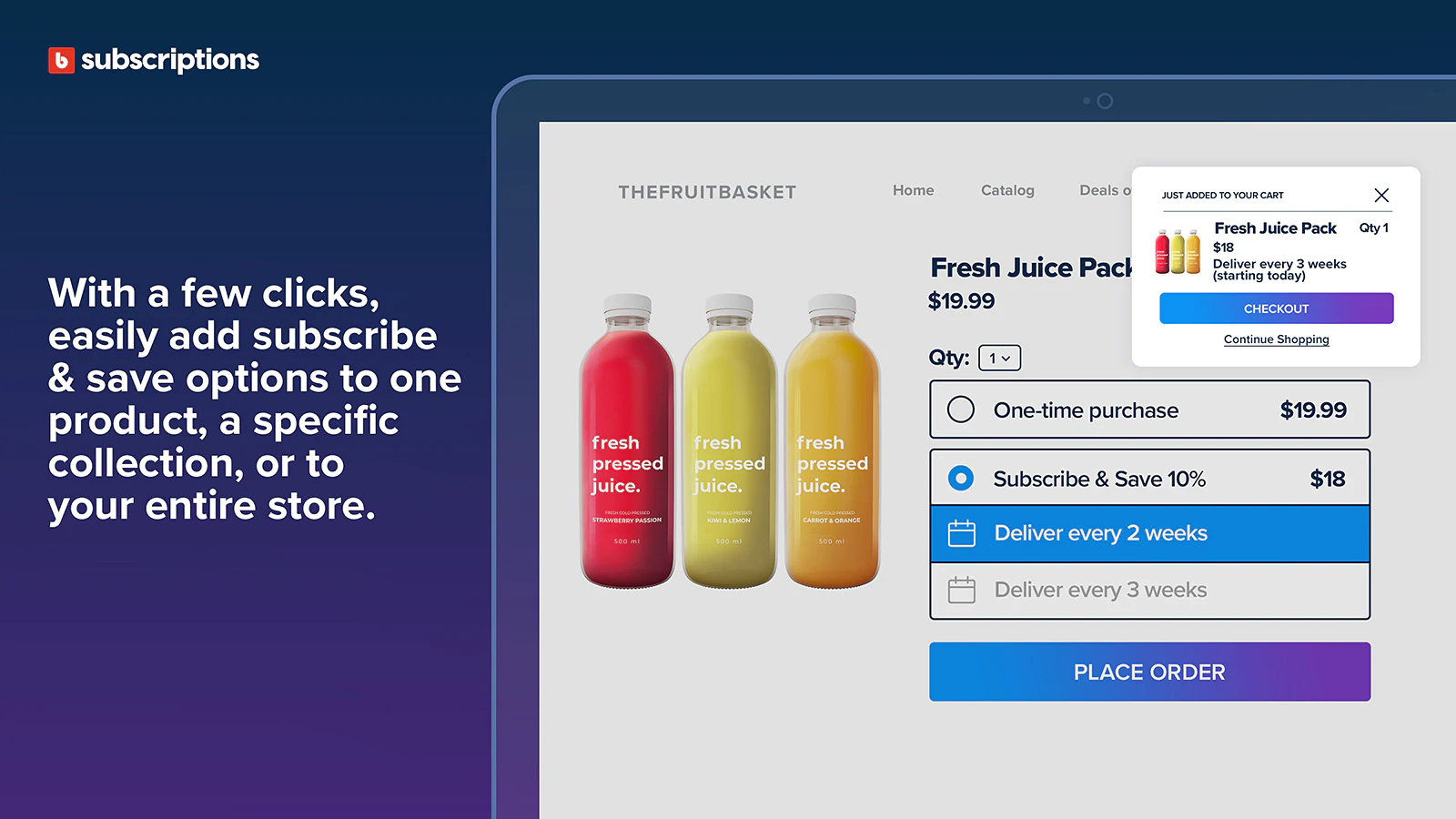 bold subscription