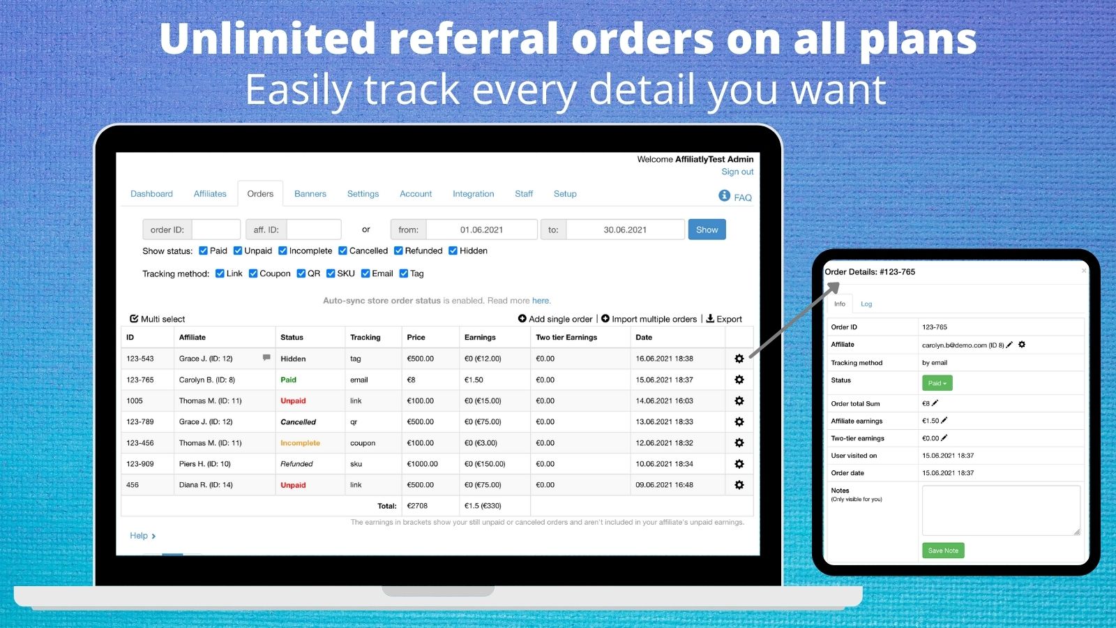 affiliate program