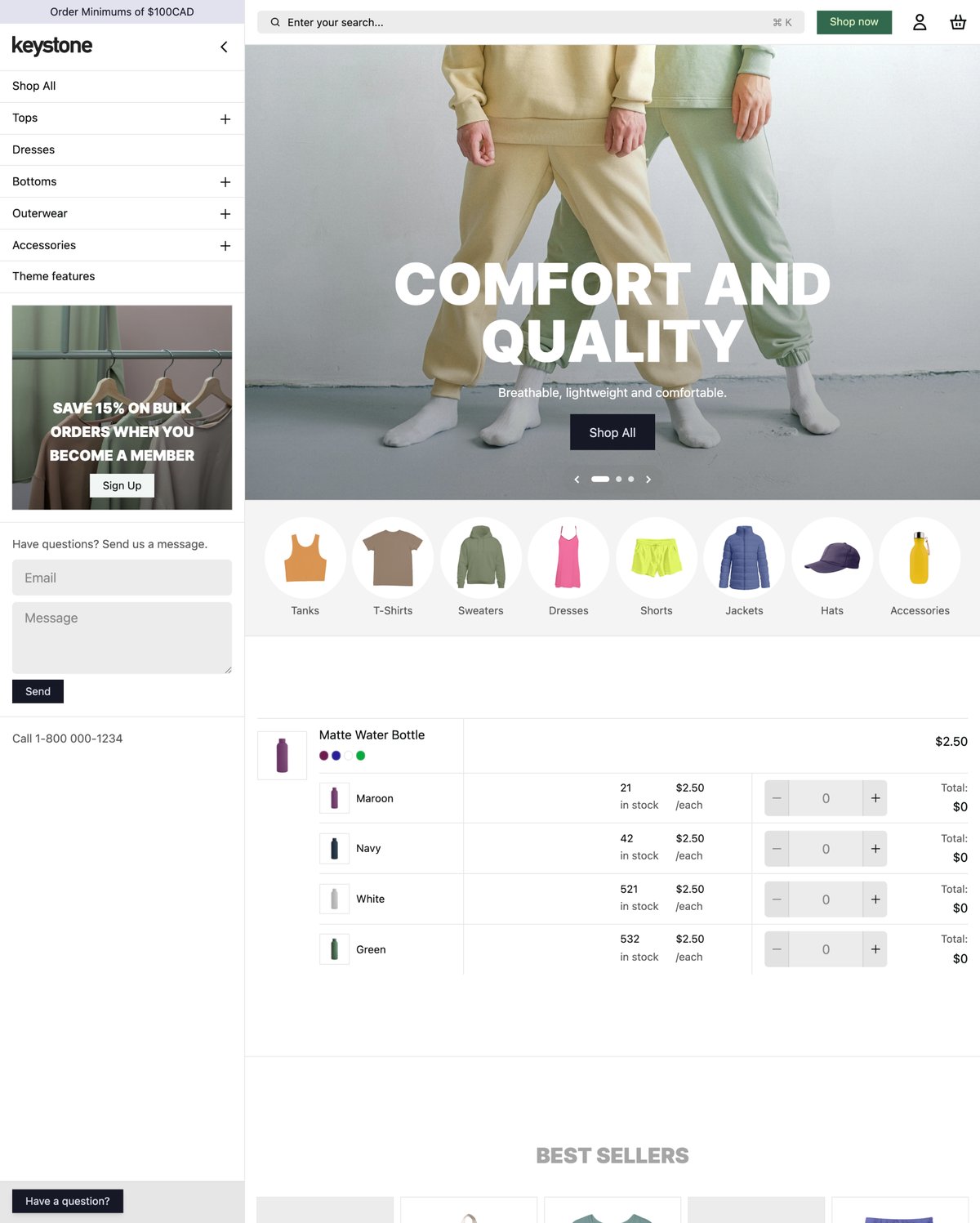 Keystone Shopify Theme