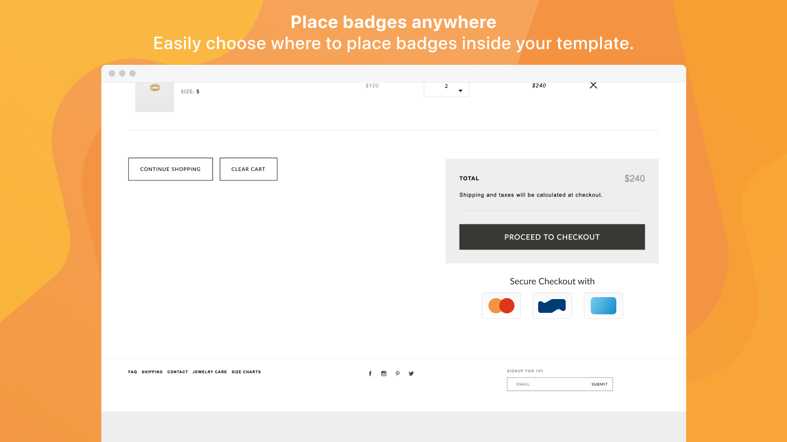 Ultimate Trust Badges app
