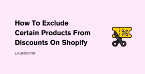 Exclude Certain Products
