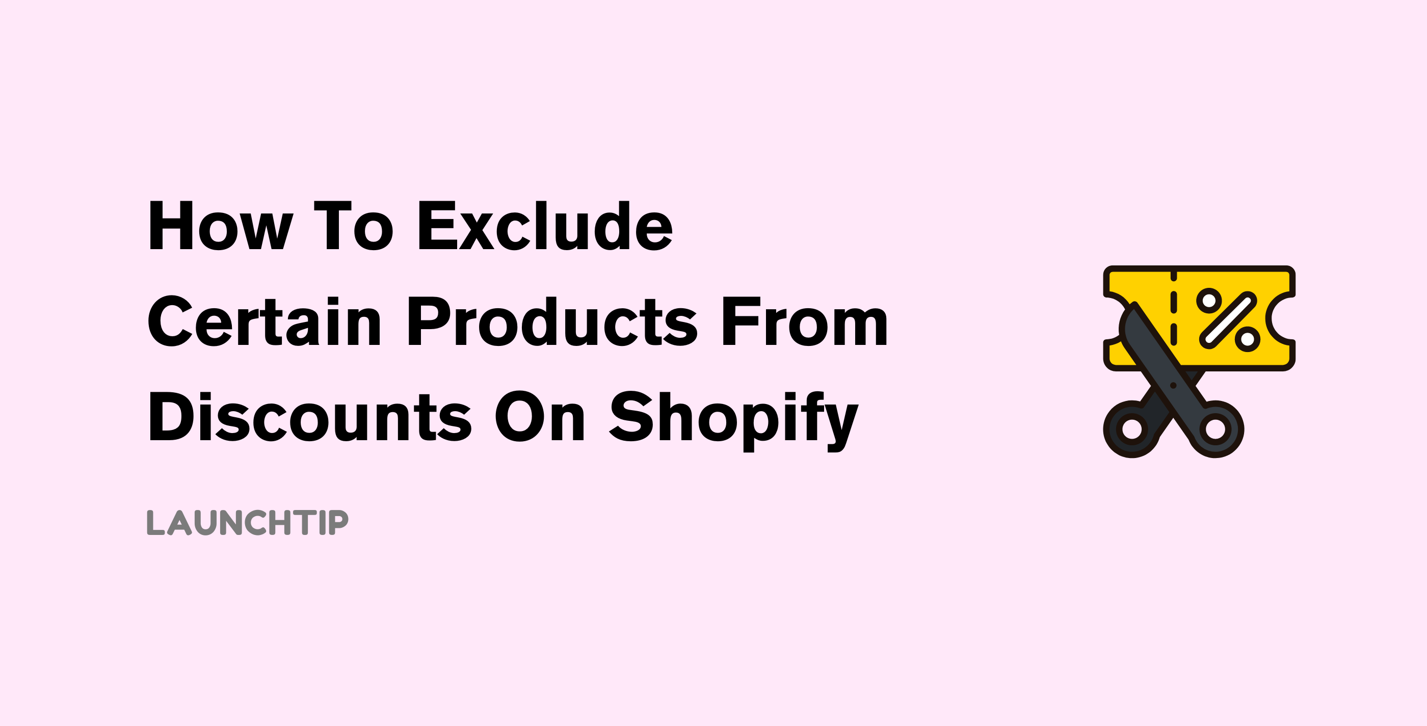 Exclude Certain Products