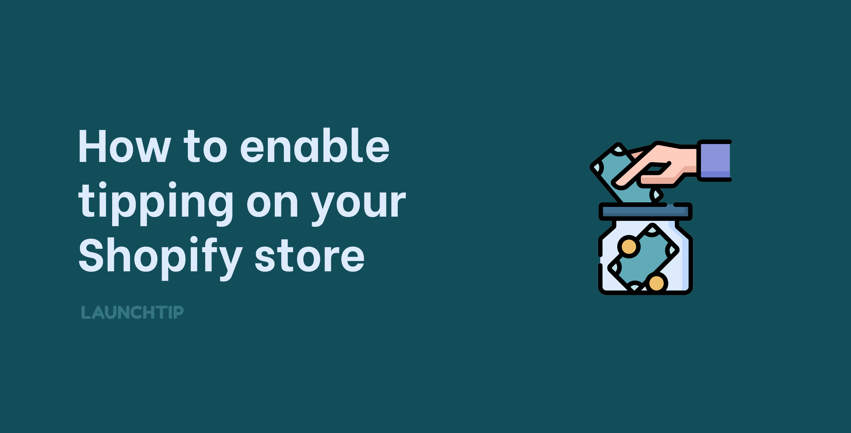 Enable tips on Shopify