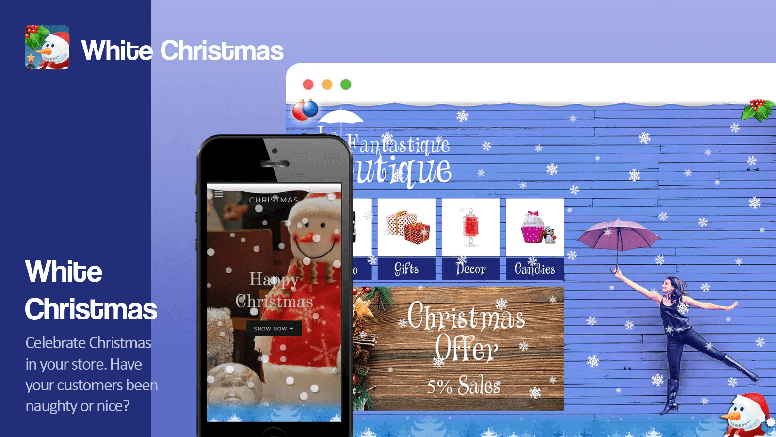 white christmas app