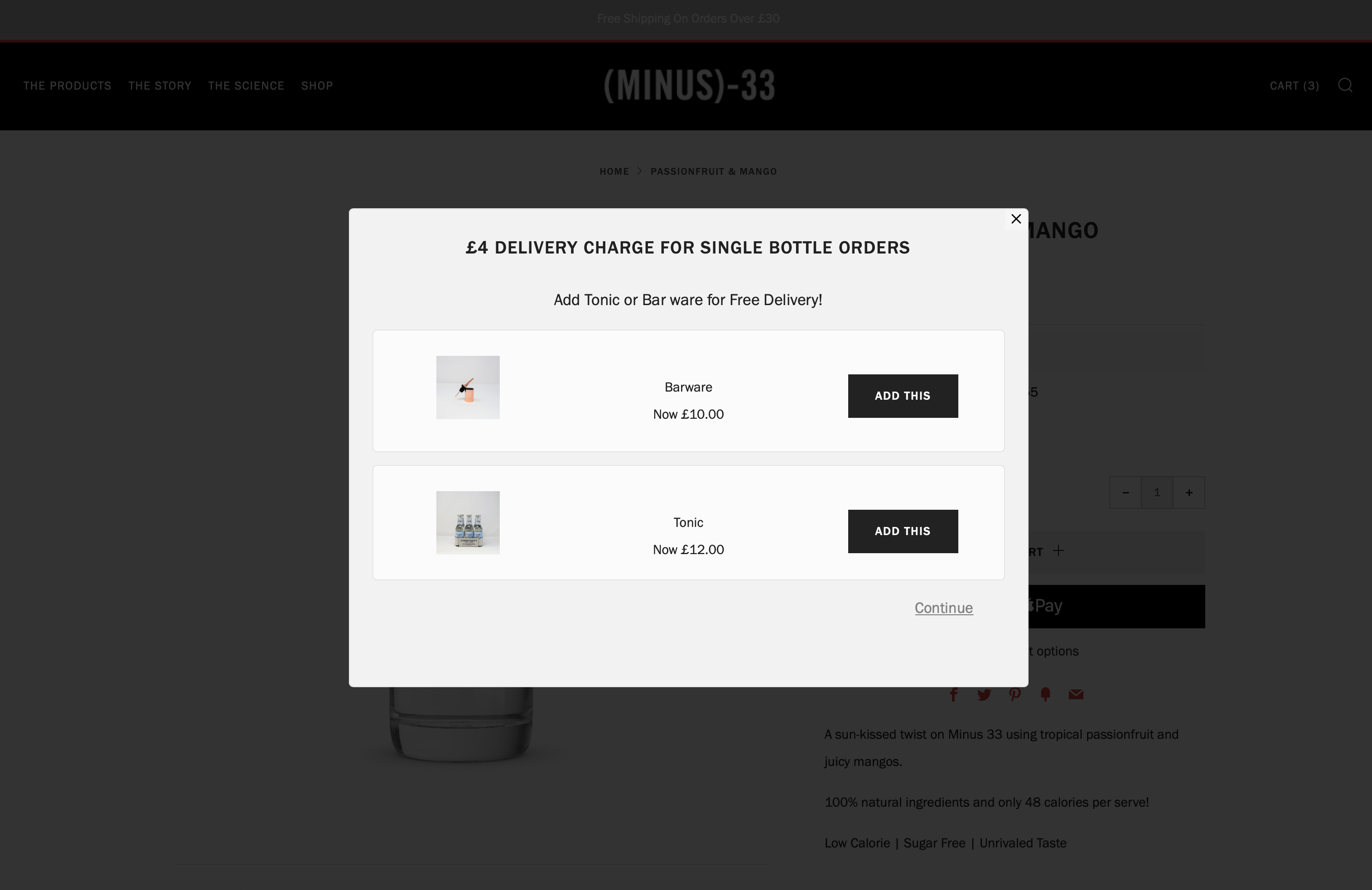 upsell popup shopify